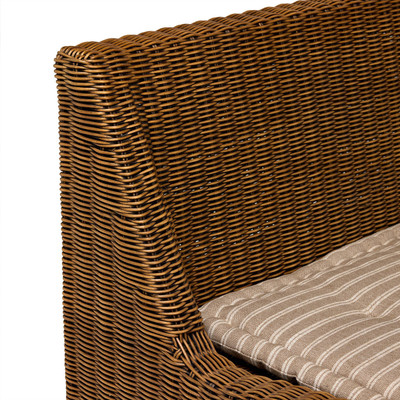 Amber Lewis x Four Hands Senna Dining Banquette L Shape 83" - Rodin Sand