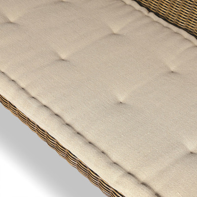 Amber Lewis x Four Hands Senna RAF Woven Dining Bench - 72" - Broadway Dune