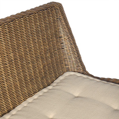Amber Lewis x Four Hands Senna RAF Woven Dining Bench - 72" - Broadway Dune