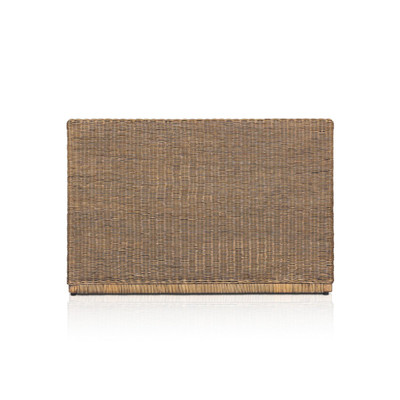 Amber Lewis x Four Hands Senna RAF Woven Dining Bench 49" - Broadway Dune
