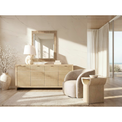 Bernhardt Asana Slatted Mirror