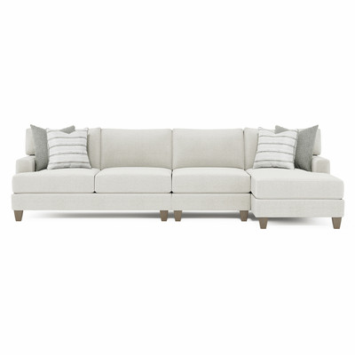 Bernhardt Mila 3-Piece Fabric Sectional