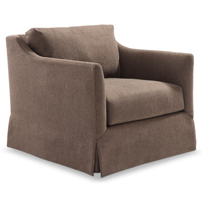 Bernhardt Langley Fabric Swivel Chair