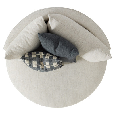 Bernhardt Ferris Fabric Swivel Chair