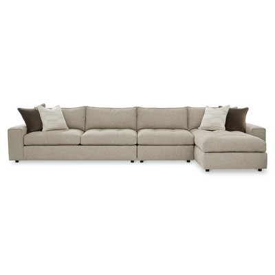 Bernhardt Nest 3pc Right Facing Fabric Sectional