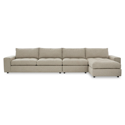 Bernhardt Nest 3pc Right Facing Fabric Sectional