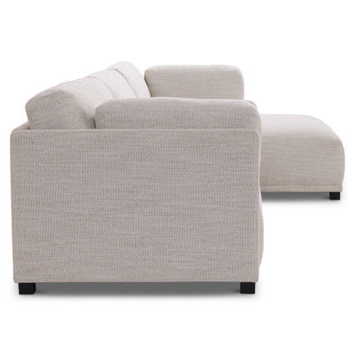Bernhardt Parker 3 Piece Right Facing Fabric Sectional