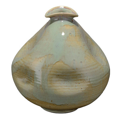 Jamie Young Madrid Dimpled Ceramic Decorative Vase