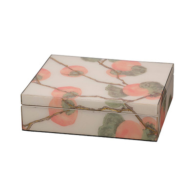 Jamie Young Persimmon Decorative Lacquered Box