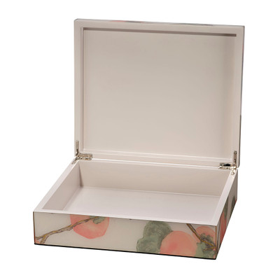 Jamie Young Persimmon Decorative Lacquered Box