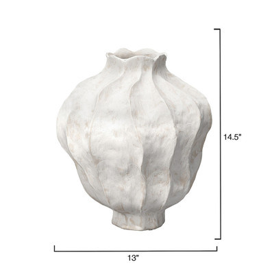 Jamie Young Poppy Porcelain Decorative Vase