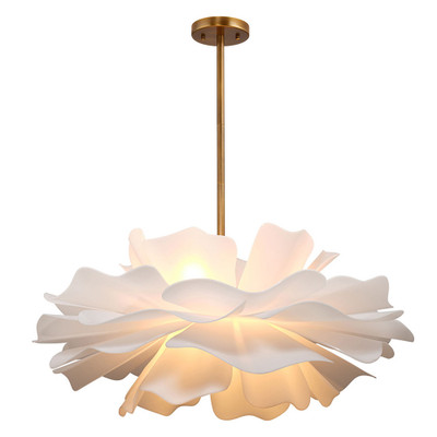 Jamie Young Zinnia 4-Light Acrylic Chandelier - Large