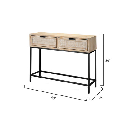 Jamie Young Reed Console Table