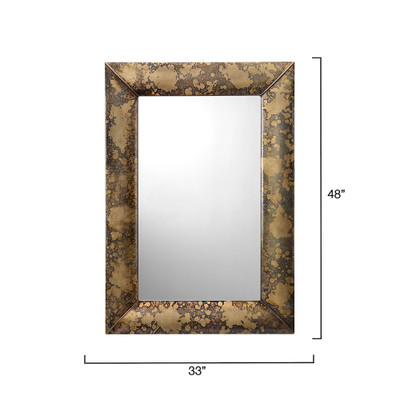 Jamie Young Empire Iron Rectangle Wall Mirror
