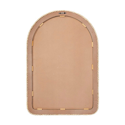 Jamie Young Grain Woven Corngrass Arch Wall Mirror