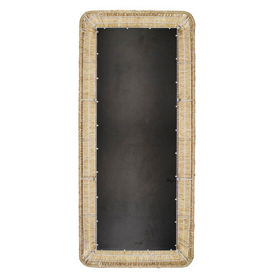 Jamie Young Hollis Rectangle Rope Floor Mirror