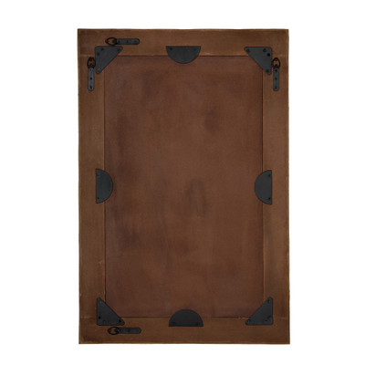 Jamie Young Interwoven Wood & Buffalo Bone Rectangle Mirror