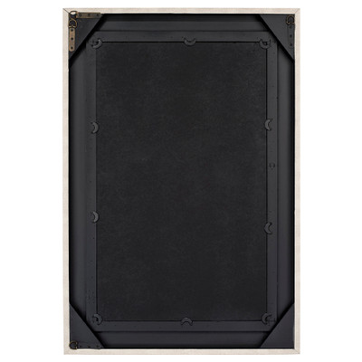 Jamie Young Structure Shagreen Rectangle Mirror - Ivory