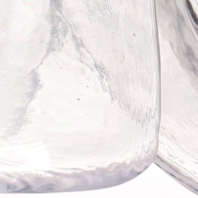 Jamie Young Cala 1-Light Blown Glass Pendant - Clear