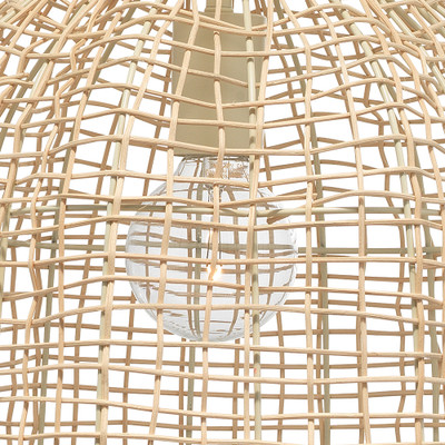 Jamie Young Whisper Rattan 1-Light Pendant