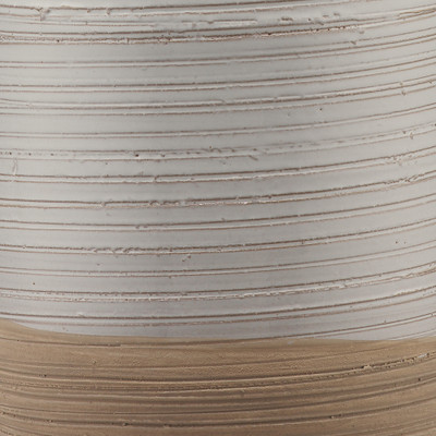 Jamie Young Ashwell Ceramic Table Lamp - White
