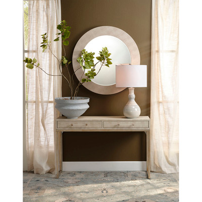 Jamie Young Droplet Ceramic Table Lamp with Linen Shade - Blue