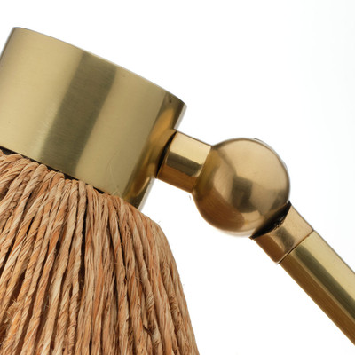 Jamie Young Fitzgerald Abaca Rope Table Lamp - Natural