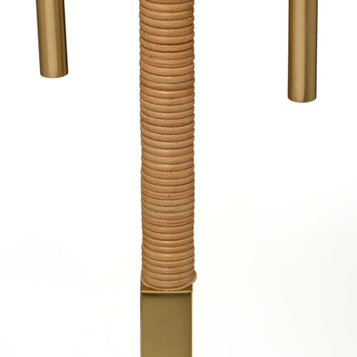 Jamie Young Harrison Rattan Table Lamp - Natural