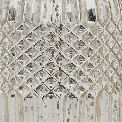 Jamie Young Isla Glass Table Lamp - Silver