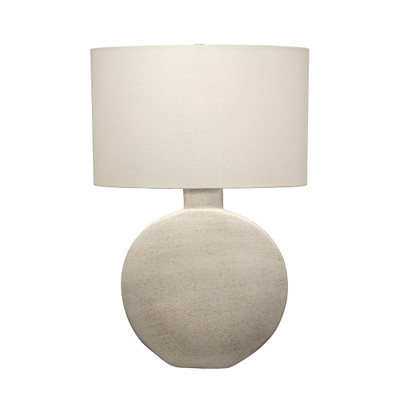 Jamie Young Moon Ceramic Table Lamp - Cream