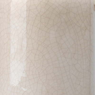 Jamie Young Piper Ceramic Table Lamp - Cream
