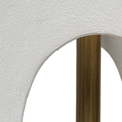 Jamie Young Swan Resin Table Lamp with Linen Shade