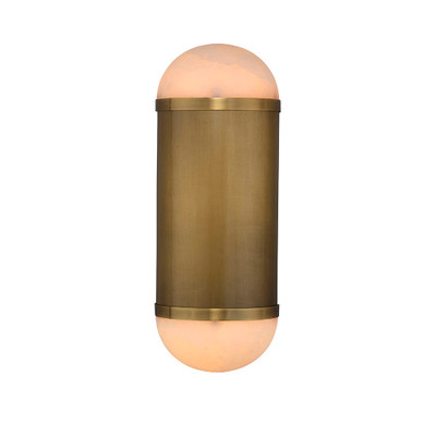 Jamie Young Remedy Alabaster 2-Light Wall Sconce