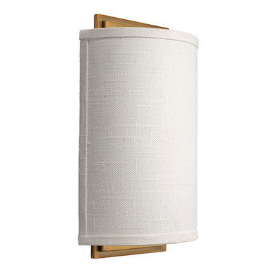 Jamie Young Riley Linen 1-Light Wall Sconce
