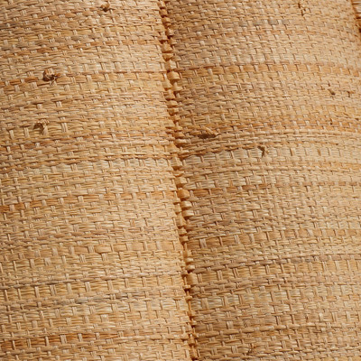 Jamie Young Scalloped 1-Light Wall Sconce - Raffia