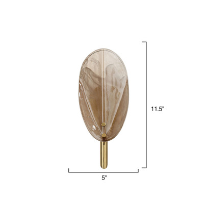 Jamie Young Magnolia 1-Light Wall Sconce - Taupe