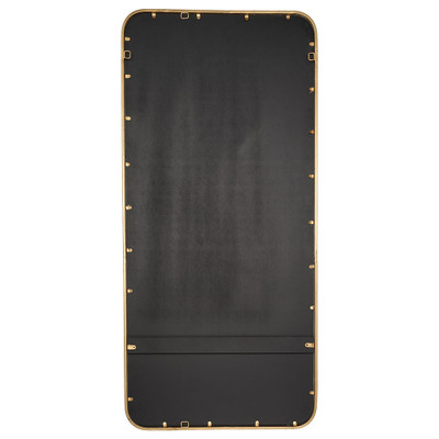 Jamie Young Capital Iron Rectangle Floor Mirror - Gold