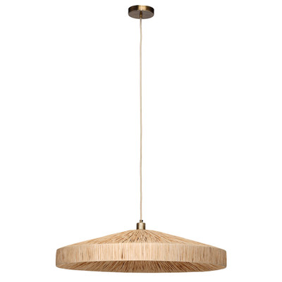 Jamie Young Parasol 1-Light Large Pendant - Natural