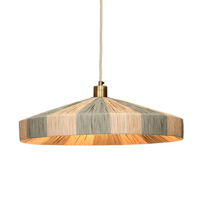Jamie Young Parasol 1-Light Small Pendant - Green