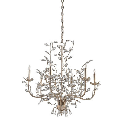 Crystal Bud Chandelier, Medium image 1