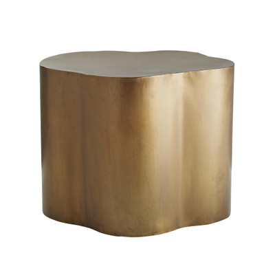 Arteriors Lowry Side Table - Antique Brass