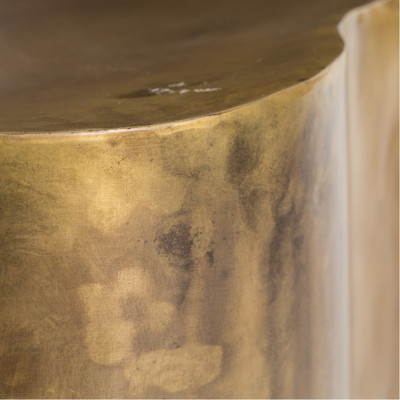 Lowry Side Table - Antique Brass image 1