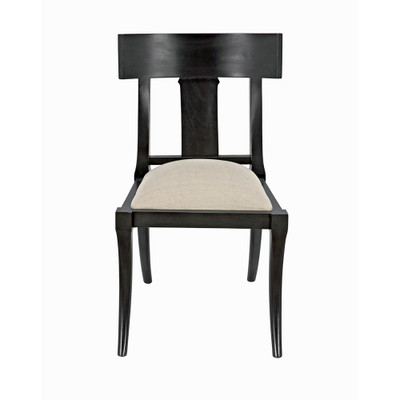 Noir Athena Side Chair - Pale