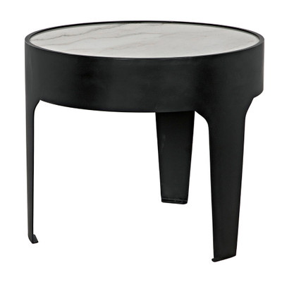 Noir Cylinder Side Table - Large