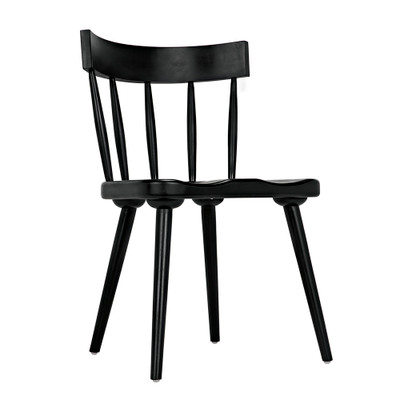 Noir Esme Chair - Hand Rubbed Black