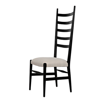 Noir Ladder Chair - Hand Rubbed Black