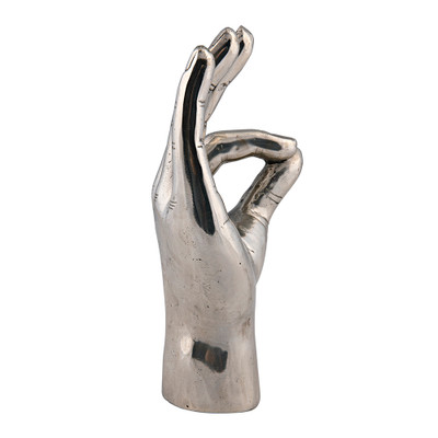 Noir Ok Sign - Silver