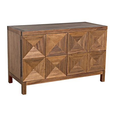 Quadrant 2 Door Sideboard - Dark Walnut