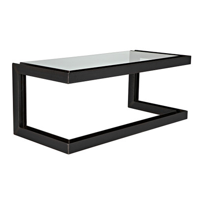 Noir Structure Metal Desk