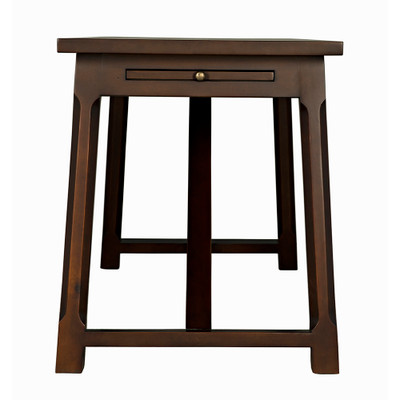 Noir Sutton Desk - Distressed Brown